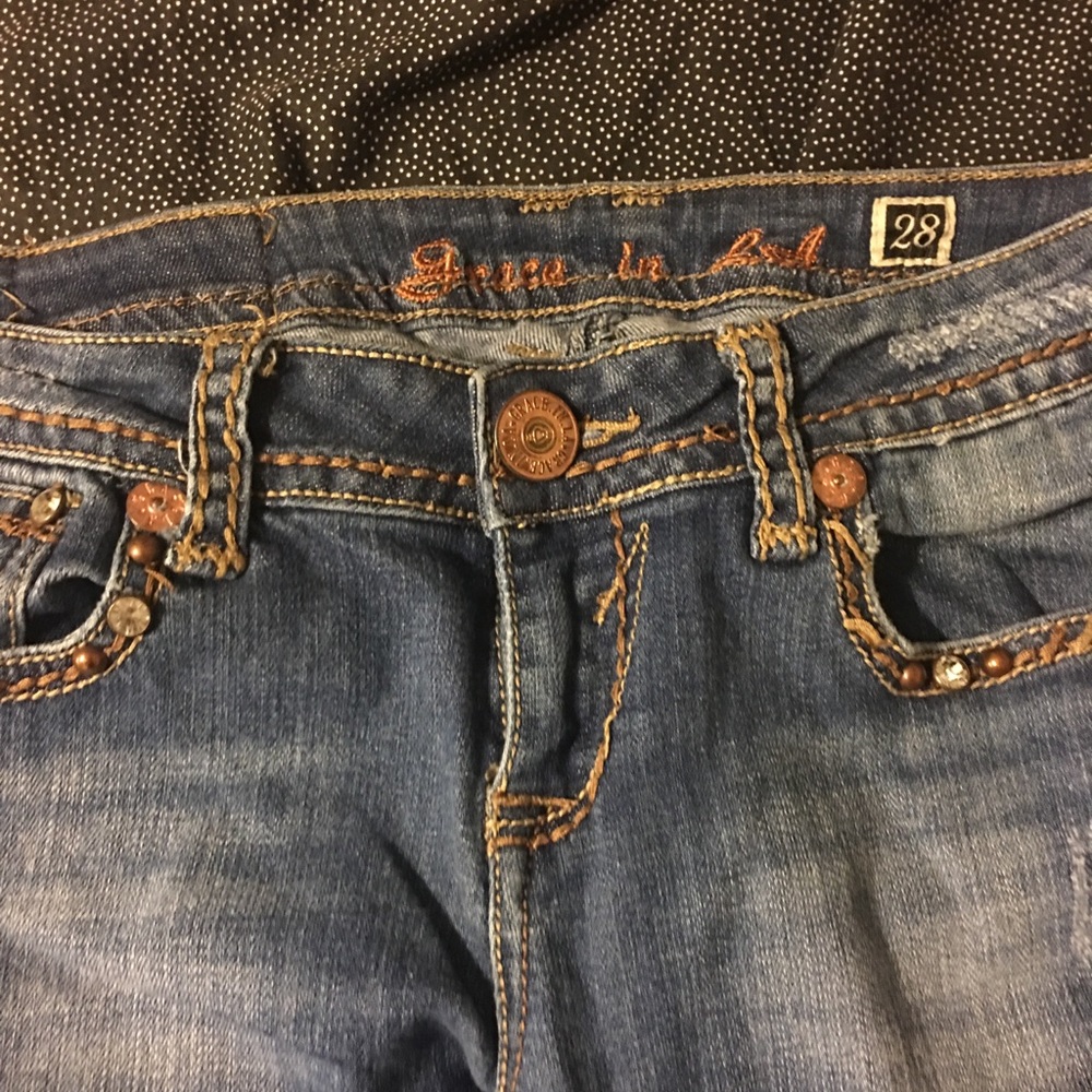 Grace blue jeans